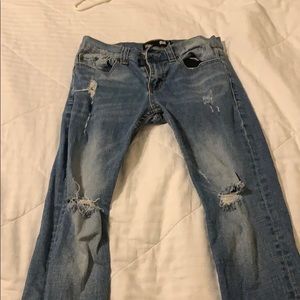 Blue RSQ ripped jeans